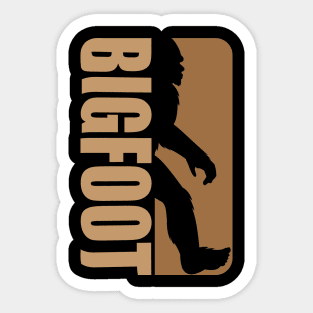 Sasquatch Bigfoot Sticker